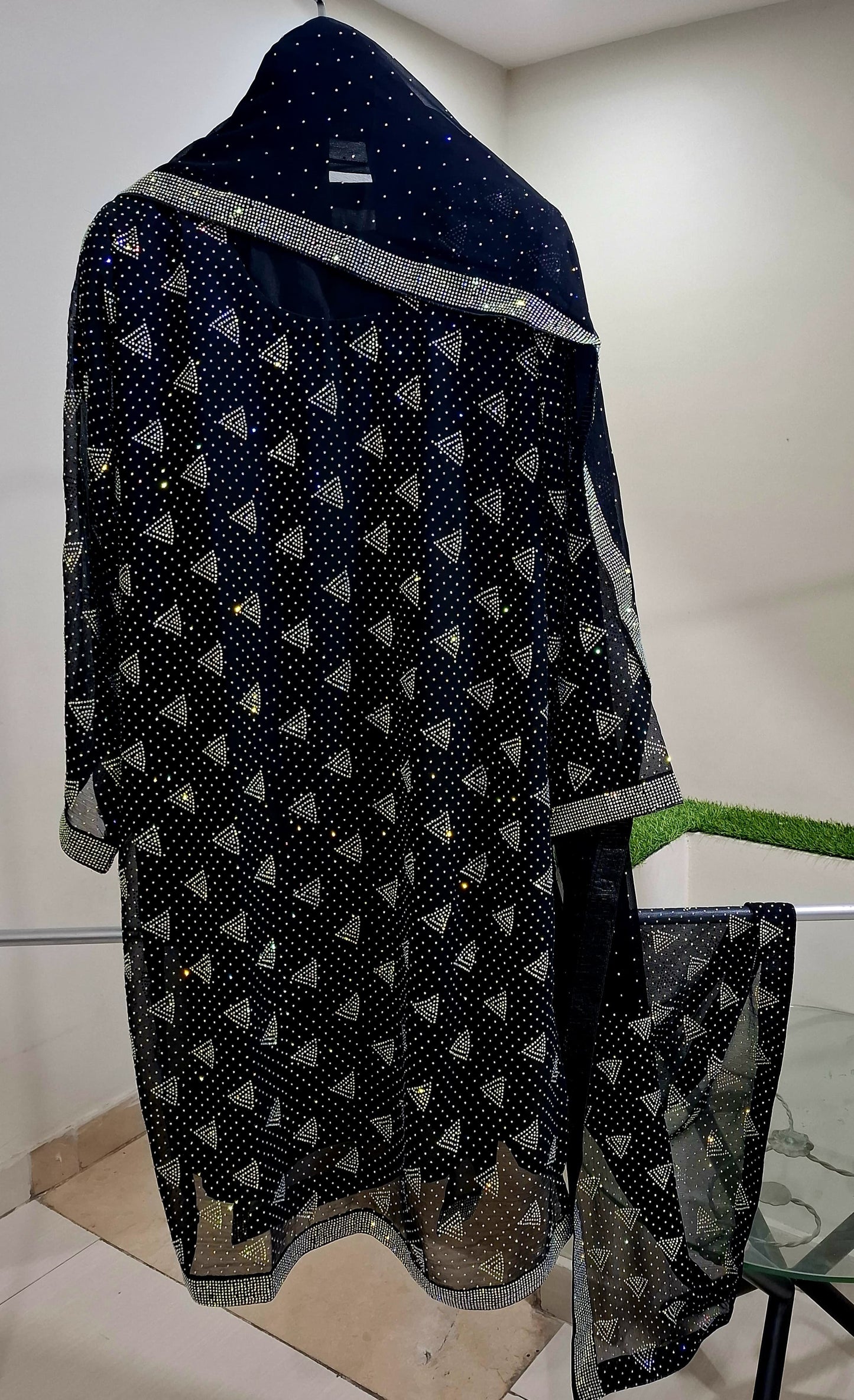 Designer Chiffon 3pc Party Wear