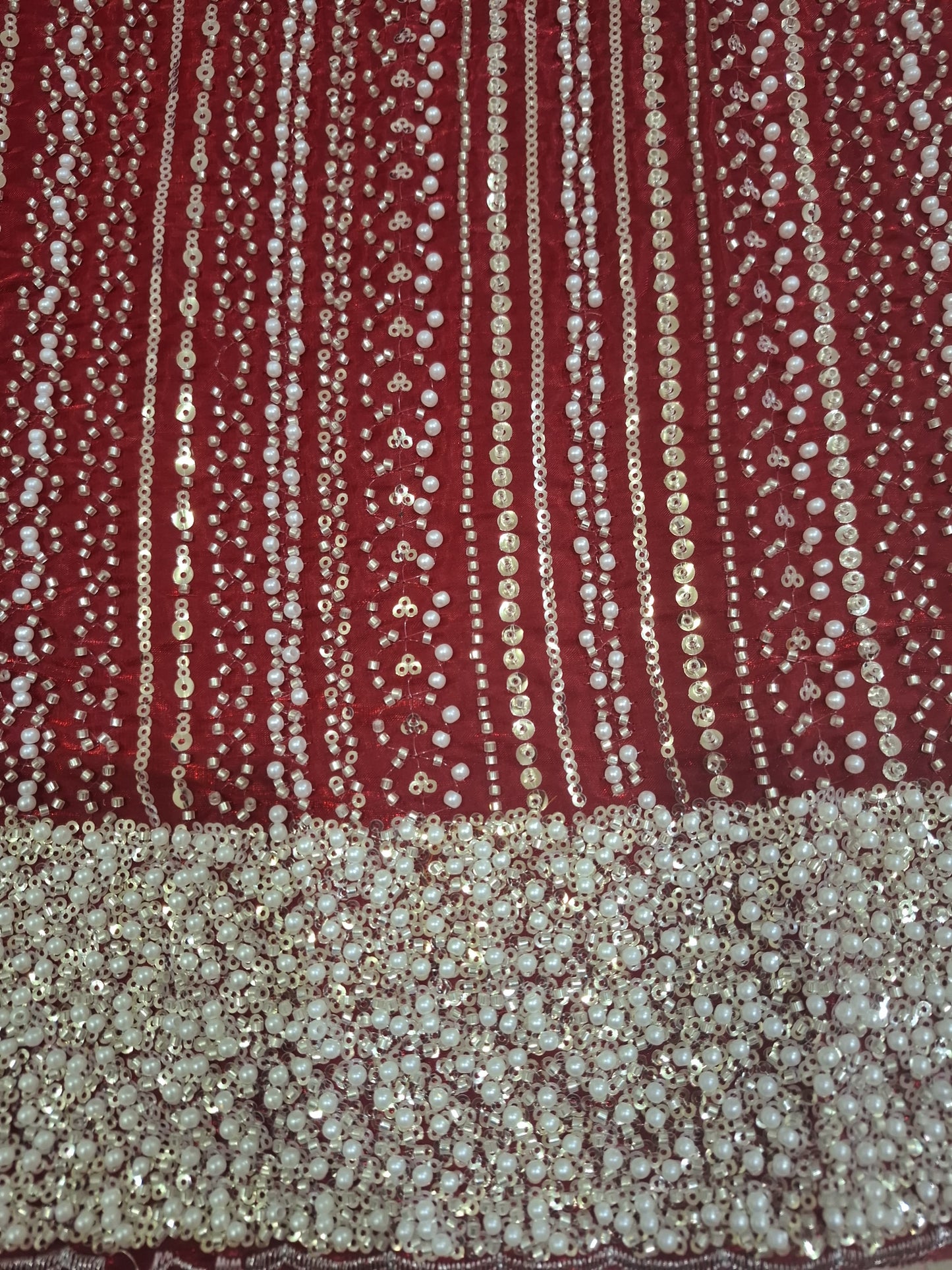 Silk 2pc Unstitched – Luxe Turkish Cutdana Embroidery Edition Fountain