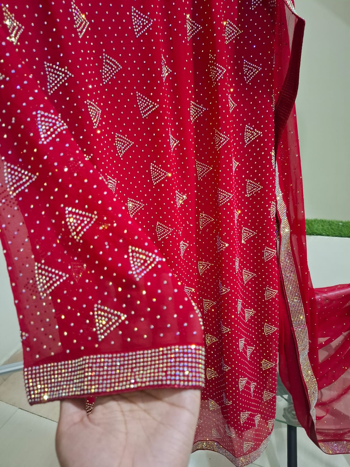 Designer Chiffon 3pc Party Wear