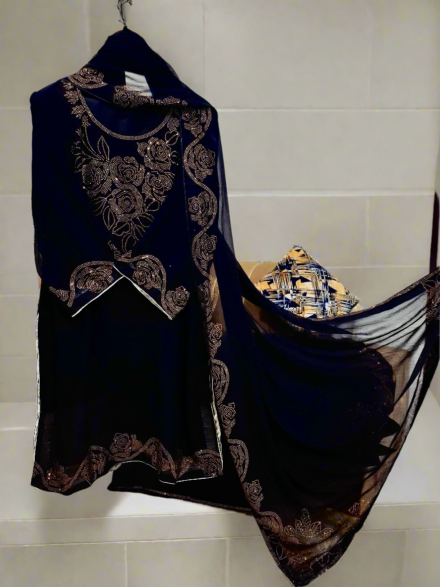 Designer Chiffon 3pc Party Wear