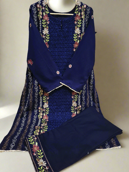 Women's 2pc Dhanak Outfit | Boutique Style & Comfort