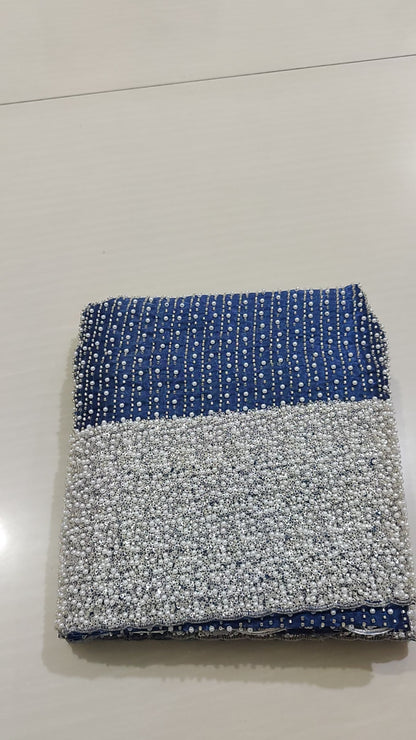 Silk 2pc – Unstitched Turkish Cutdana Collection - 4