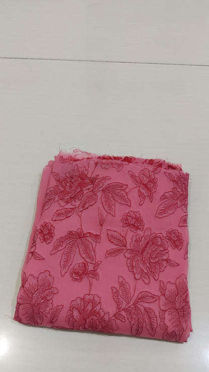 Chiffon Embroidered 2pc unstitched