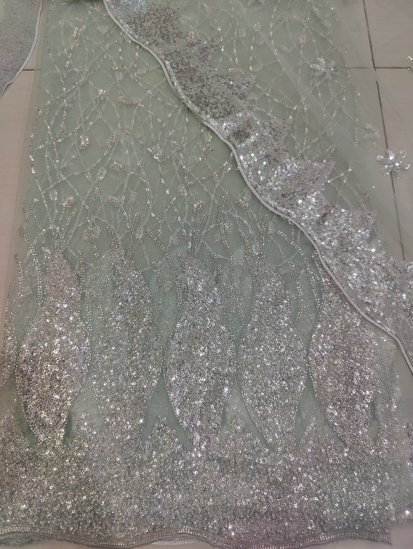 Net 2pc – Unstitched Turkish Cutdana Collection - 6