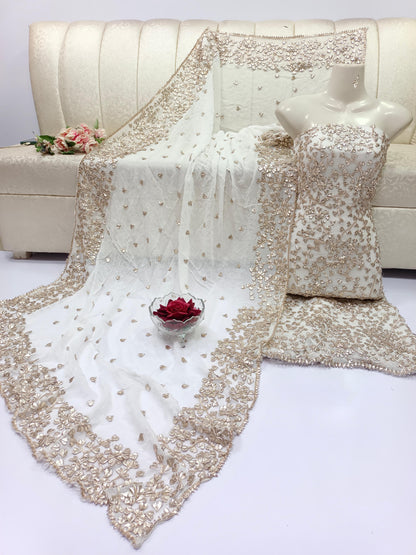 Luxury Chiffon 2pc Unstitched – Perfect for Formal Stitching