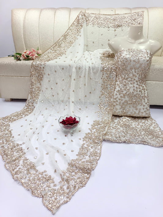 Luxury Chiffon 2pc Unstitched – Perfect for Formal Stitching