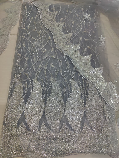 Net 2pc – Unstitched Turkish Cutdana Collection - 6