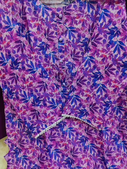 Printed Lawn 3-Piece Ensemble | Lightweight & Trendy