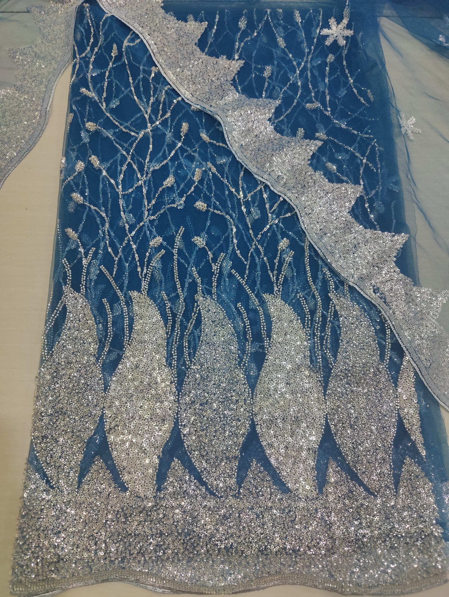 Net 2pc – Unstitched Turkish Cutdana Collection - 6