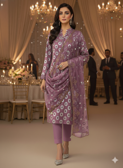 Chiffon 2pc unstitched