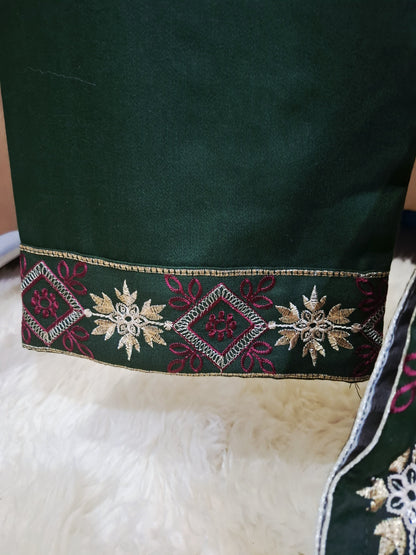 Dhanak 2pc Dress – Elegant & Warm Fabric for Women