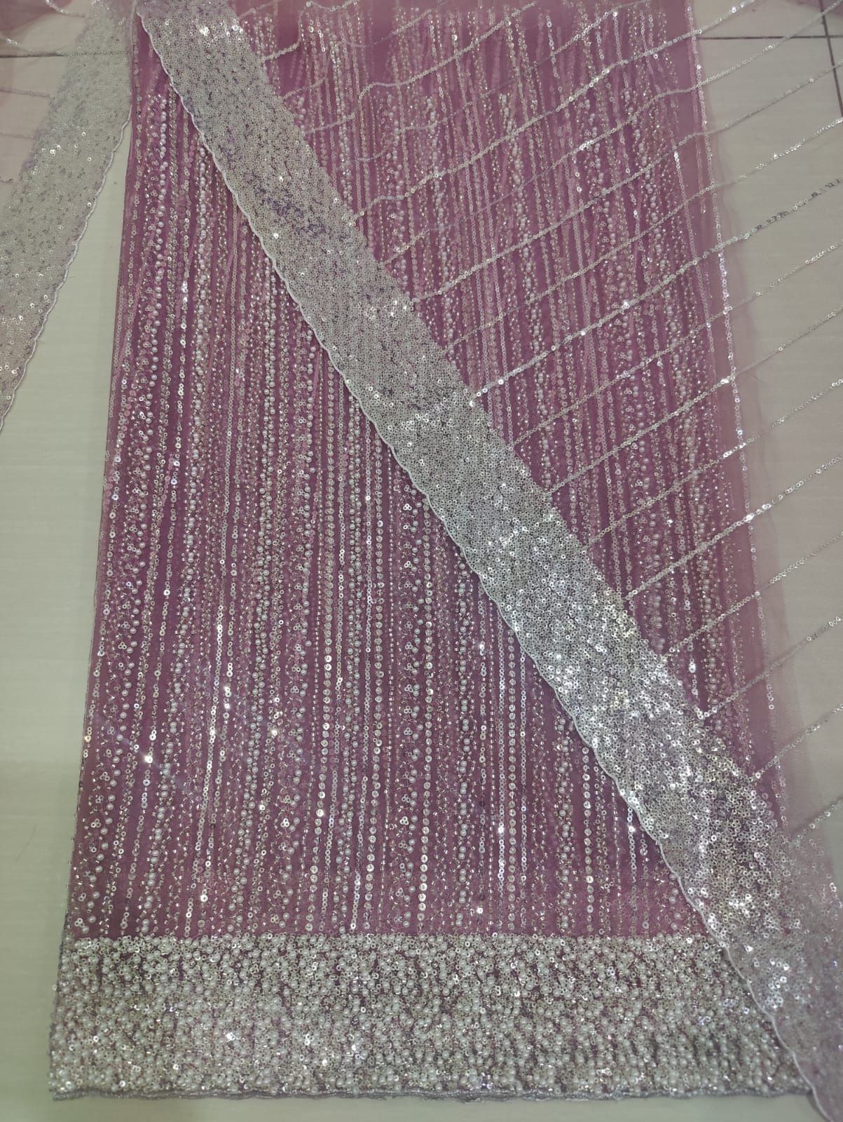 Net 2pc – Unstitched Turkish Cutdana Collection