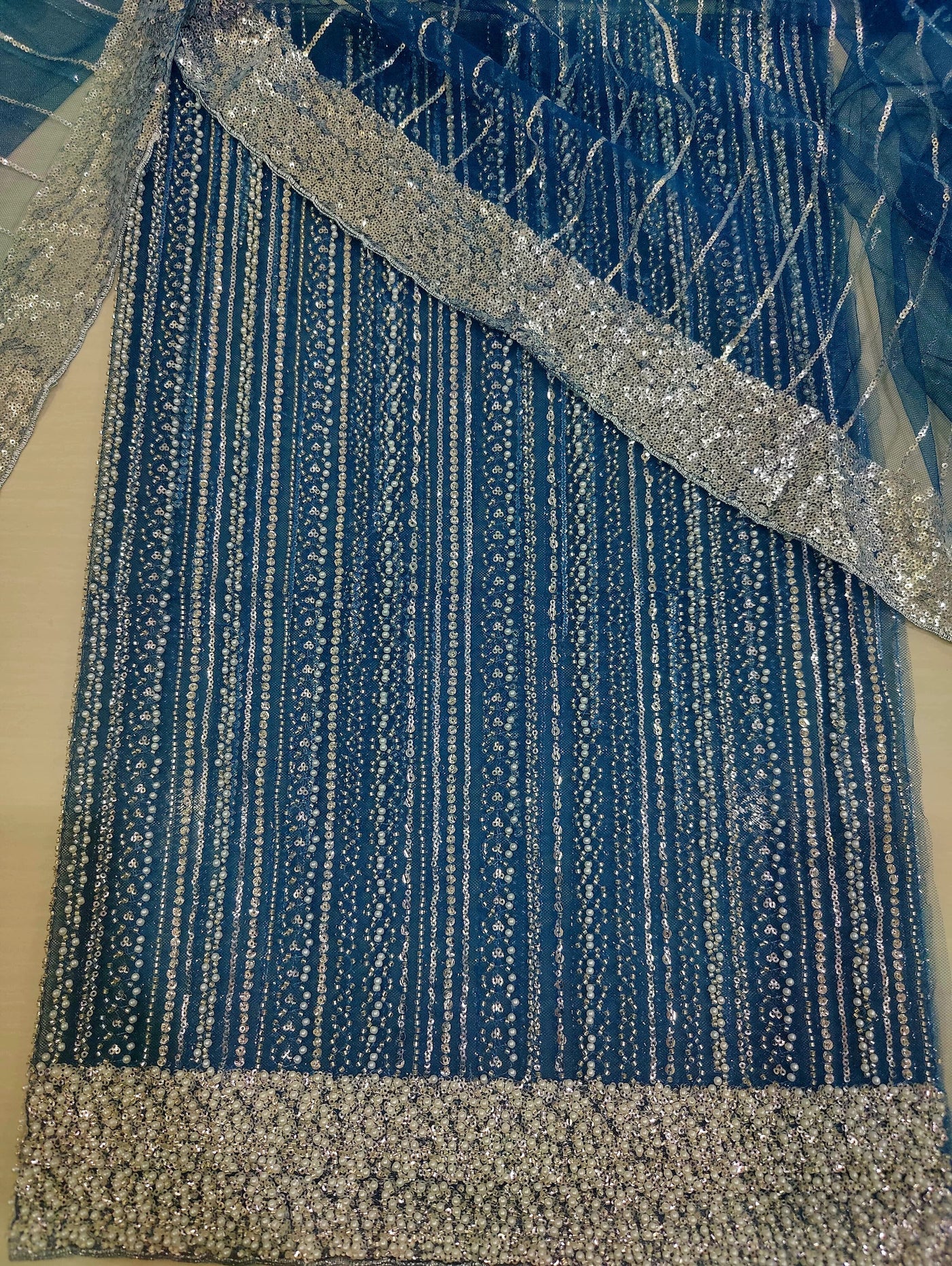 Net 2pc – Unstitched Turkish Cutdana Collection
