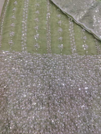 Luxury Silk 2pc – Turkish Cutdana Embellished Unstitched Set