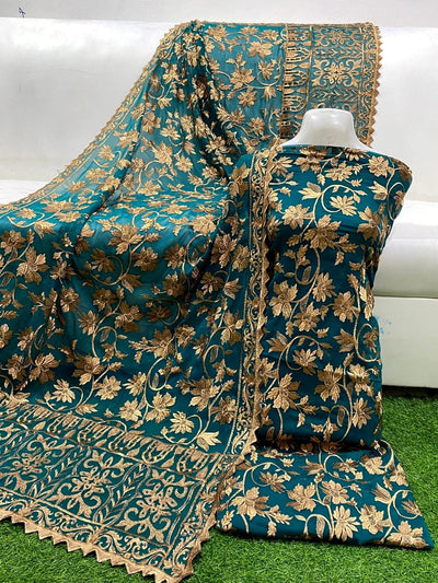 Chiffon unstitched 2pc