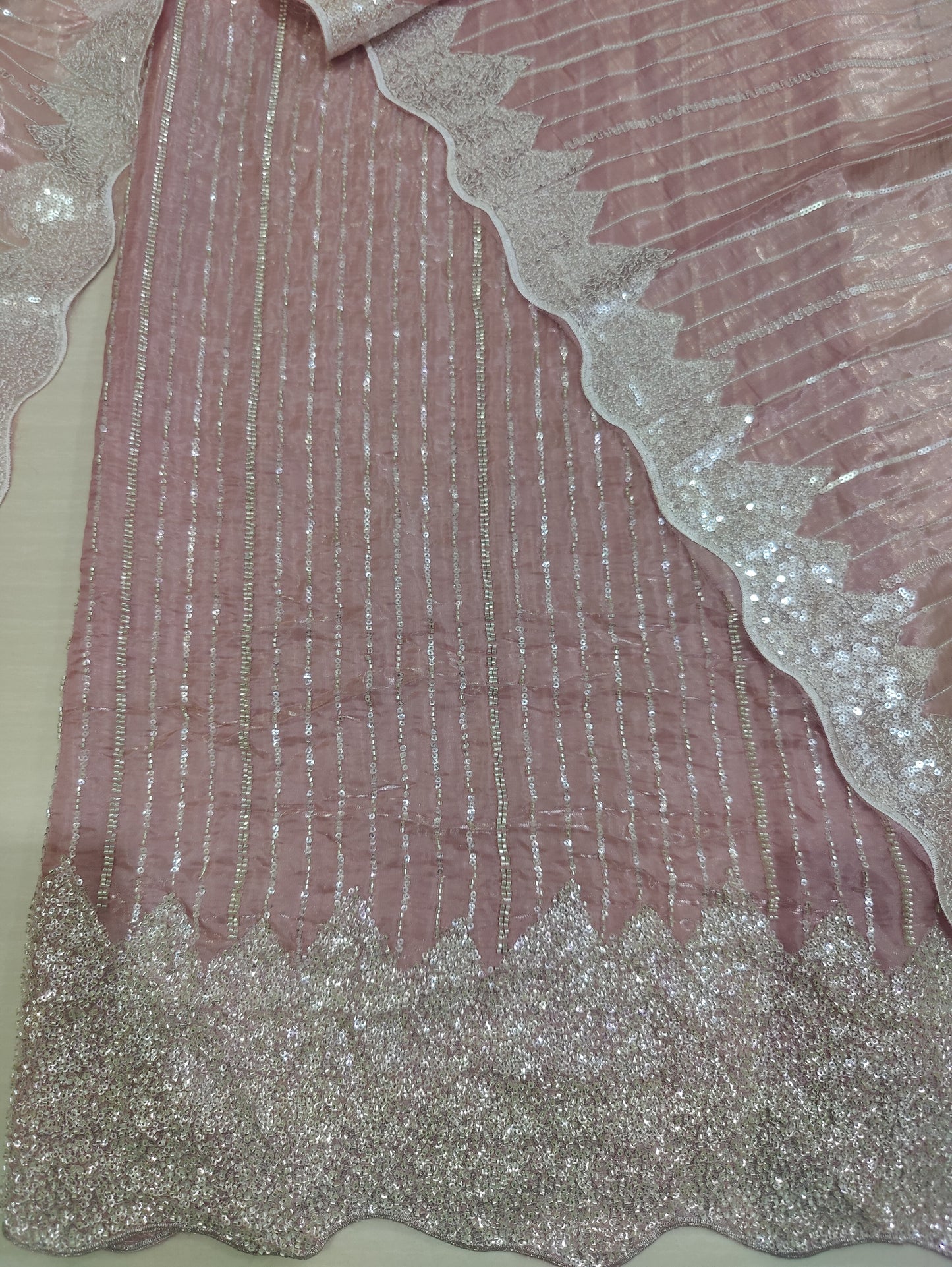 Artisan Silk 2pc – Unstitched Turkish Cutdana Collection - 2