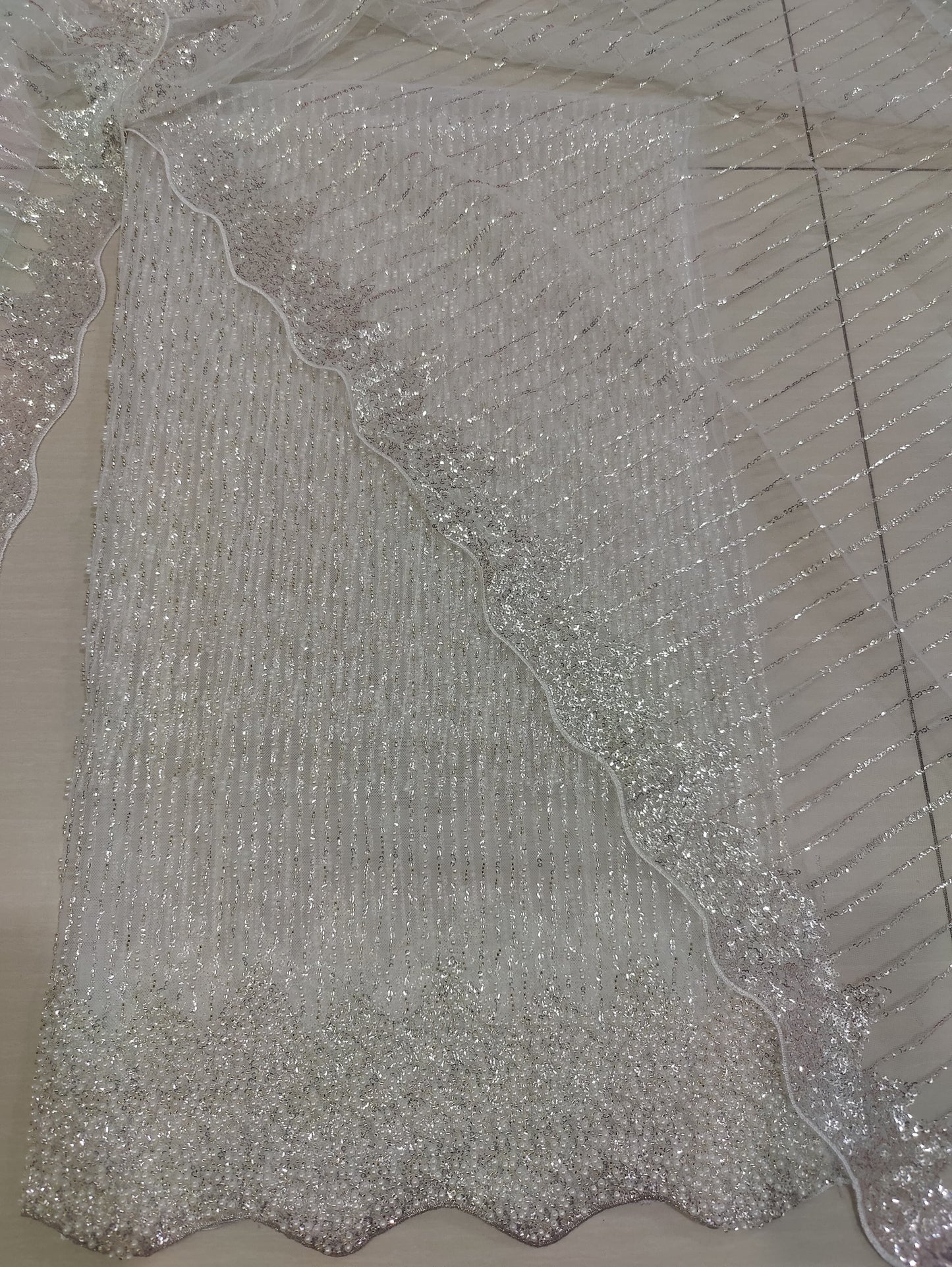 Net 2pc – Unstitched Turkish Cutdana Collection - 8