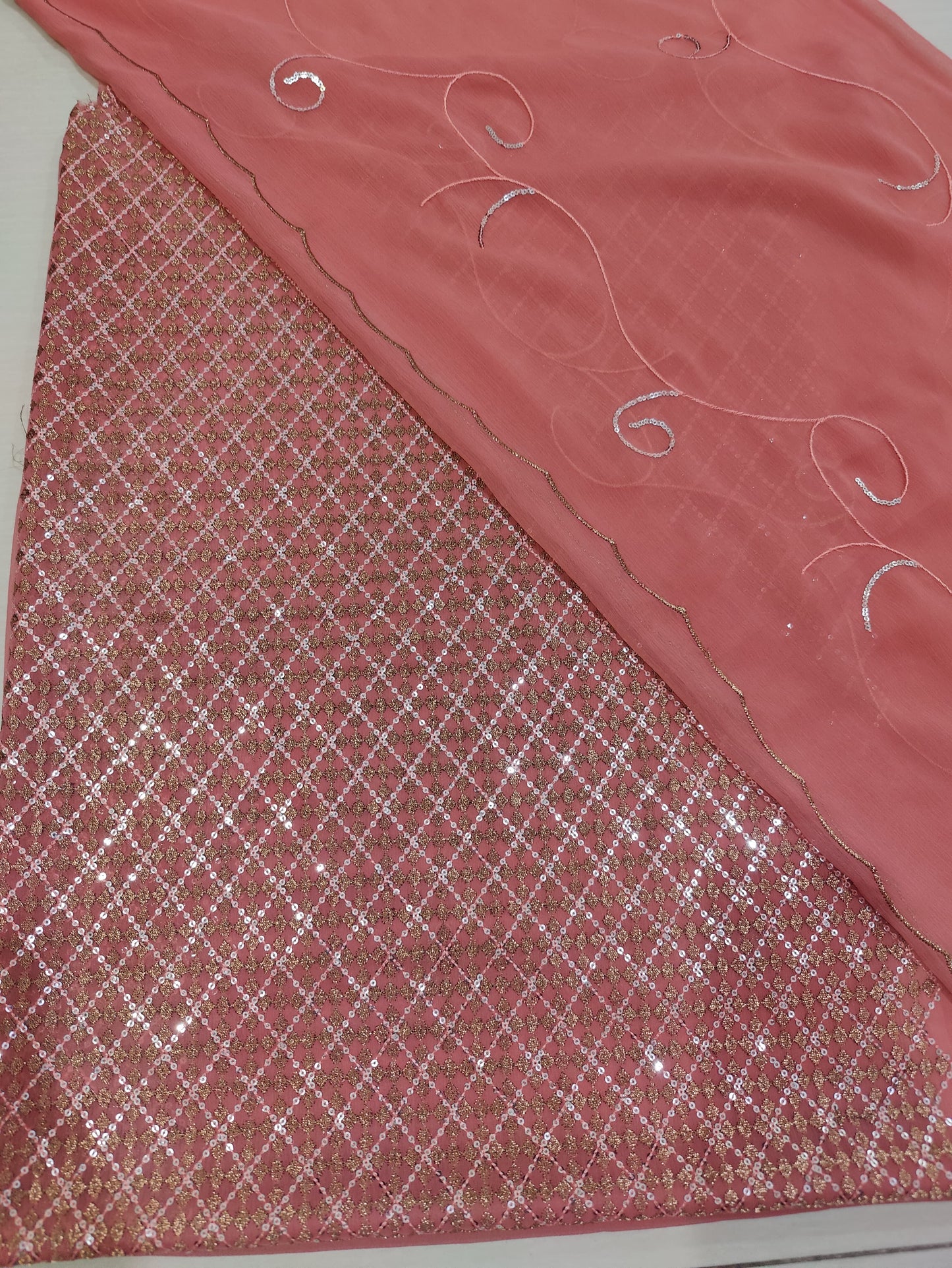 Chiffon 2pc unstitched