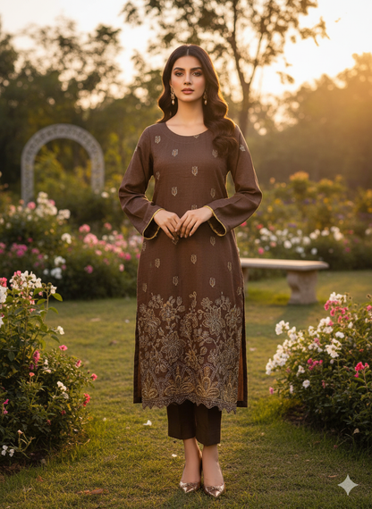 Dhanak 2pc Dress – Lightweight & Elegant Outfit