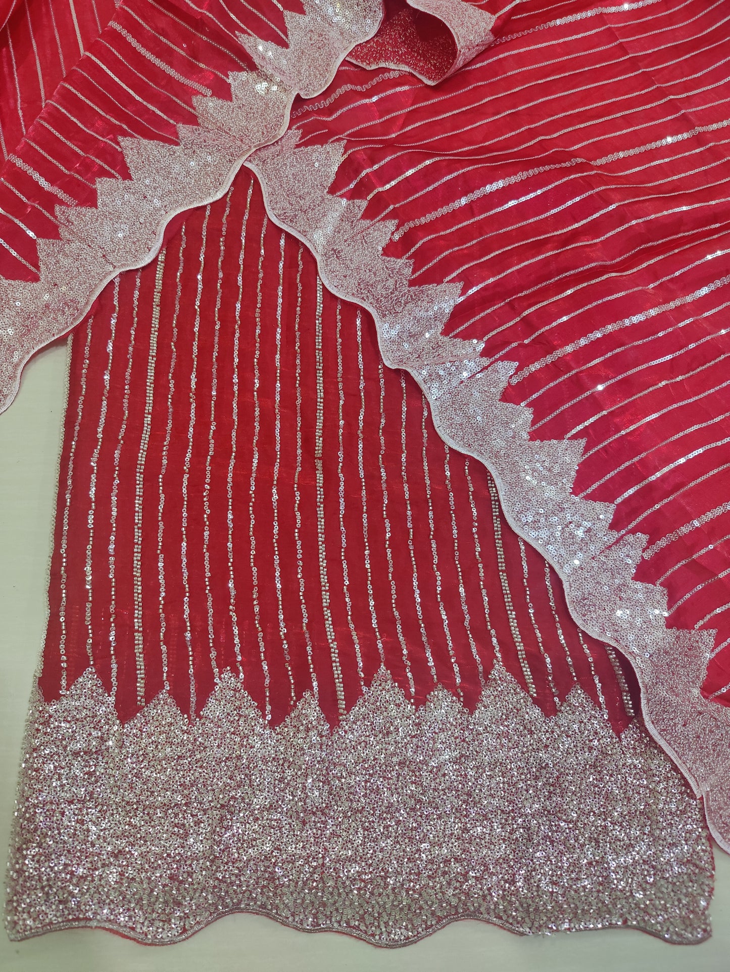 Artisan Silk 2pc – Unstitched Turkish Cutdana Collection - 2