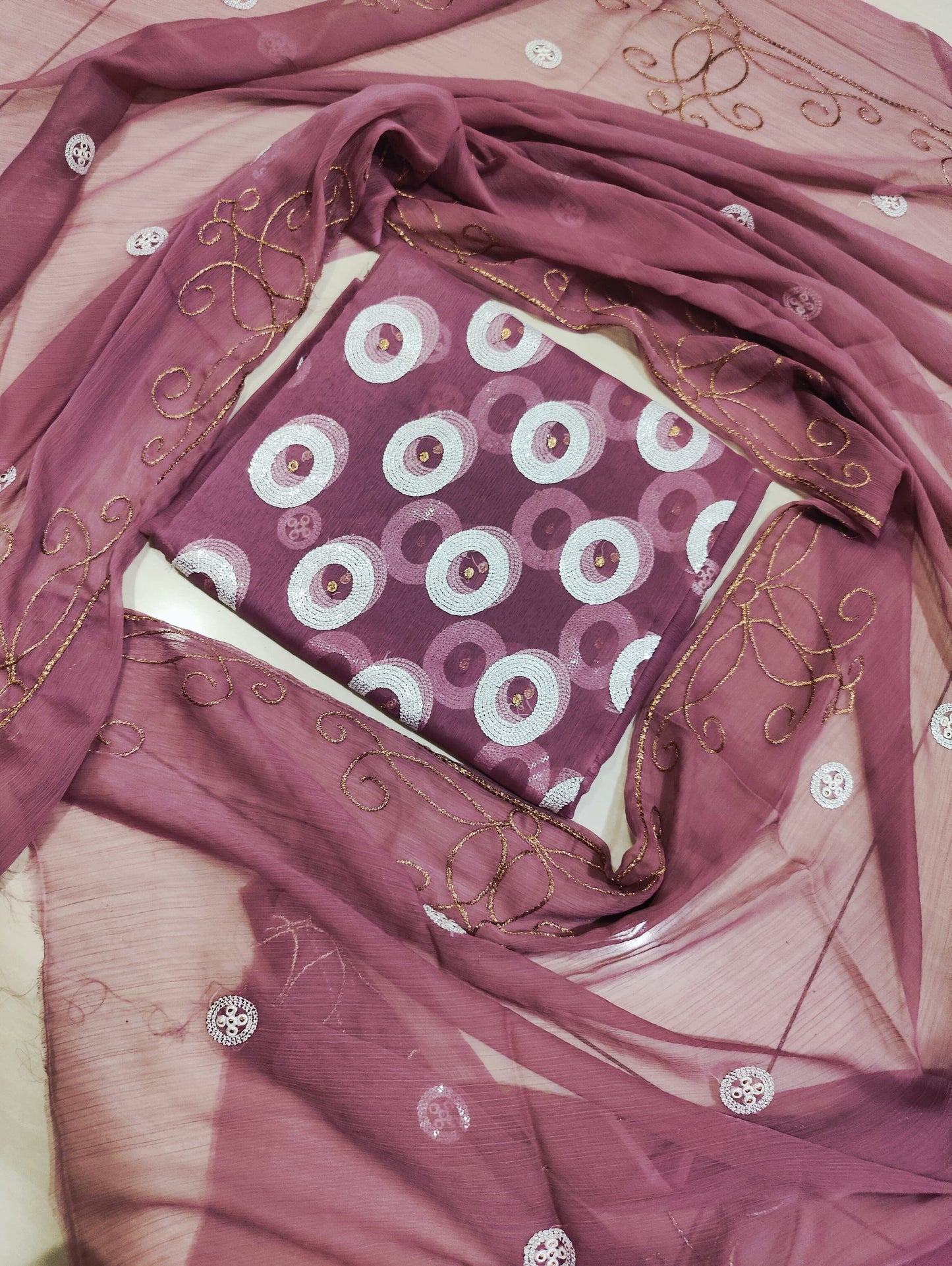 Chiffon 2pc unstitched