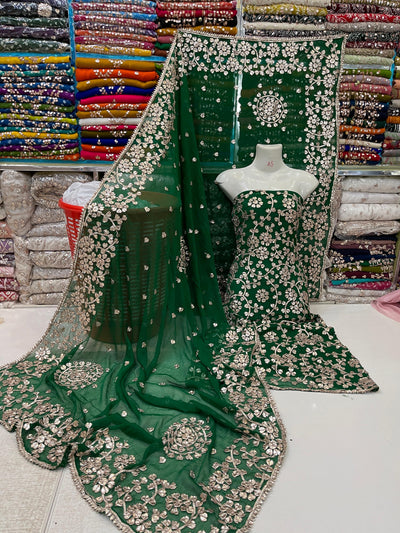 Unstitched Chiffon 2Pc – Lightweight & Graceful