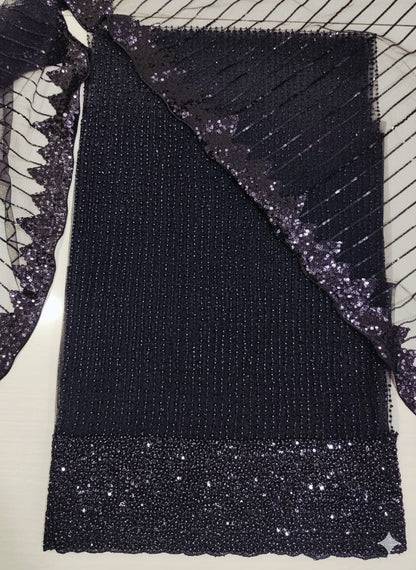 Net 2pc – Unstitched Turkish Cutdana Collection - 3