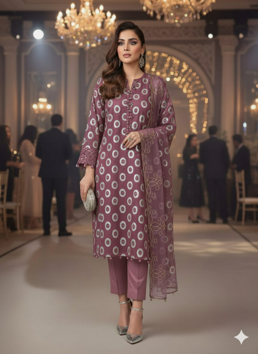 Chiffon 2pc unstitched