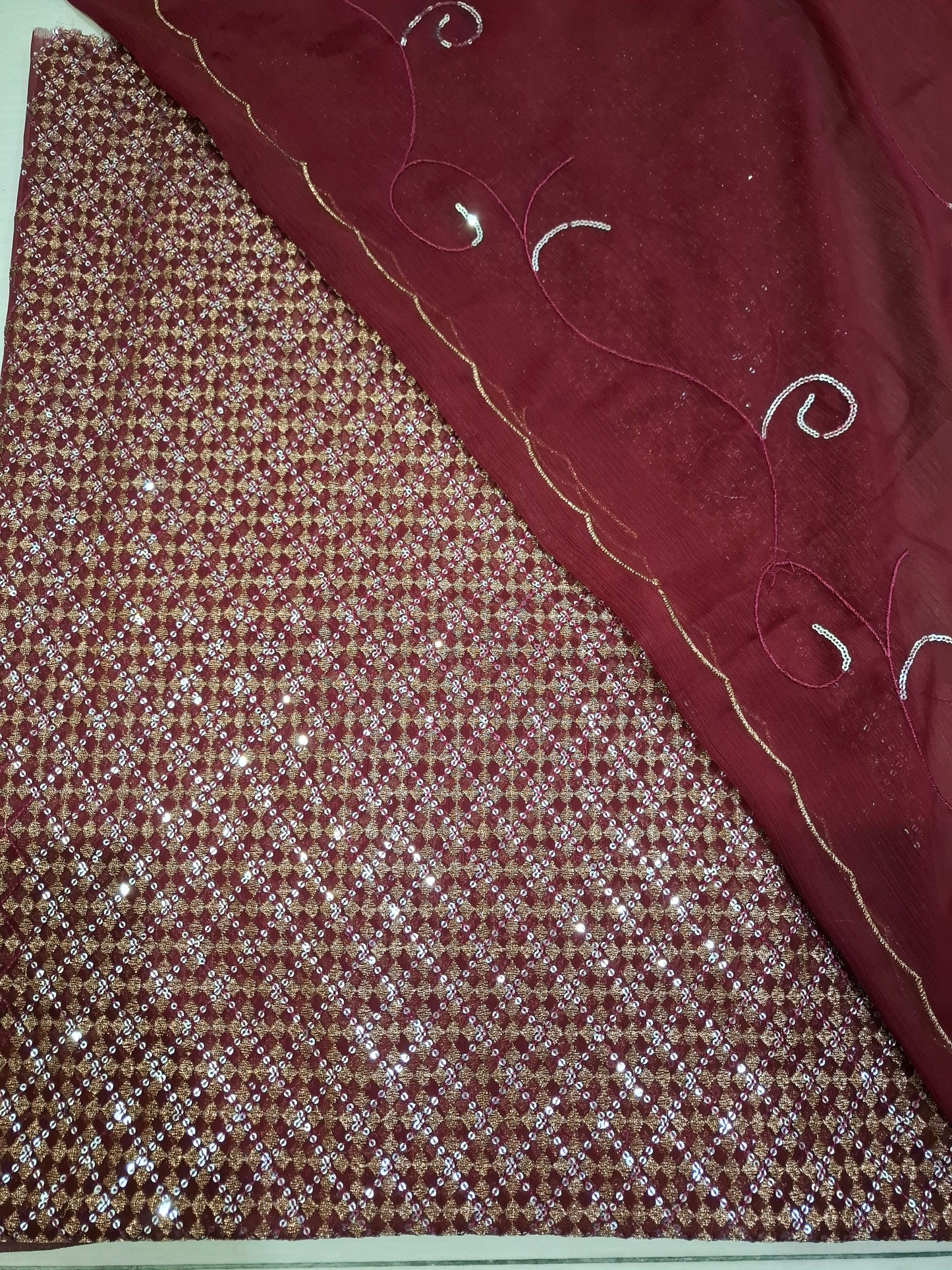 Chiffon 2pc unstitched