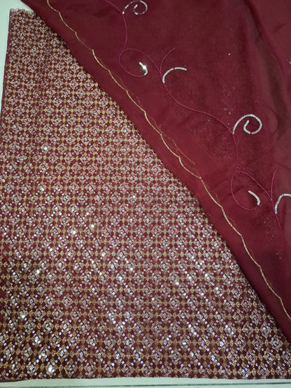 Chiffon 2pc unstitched