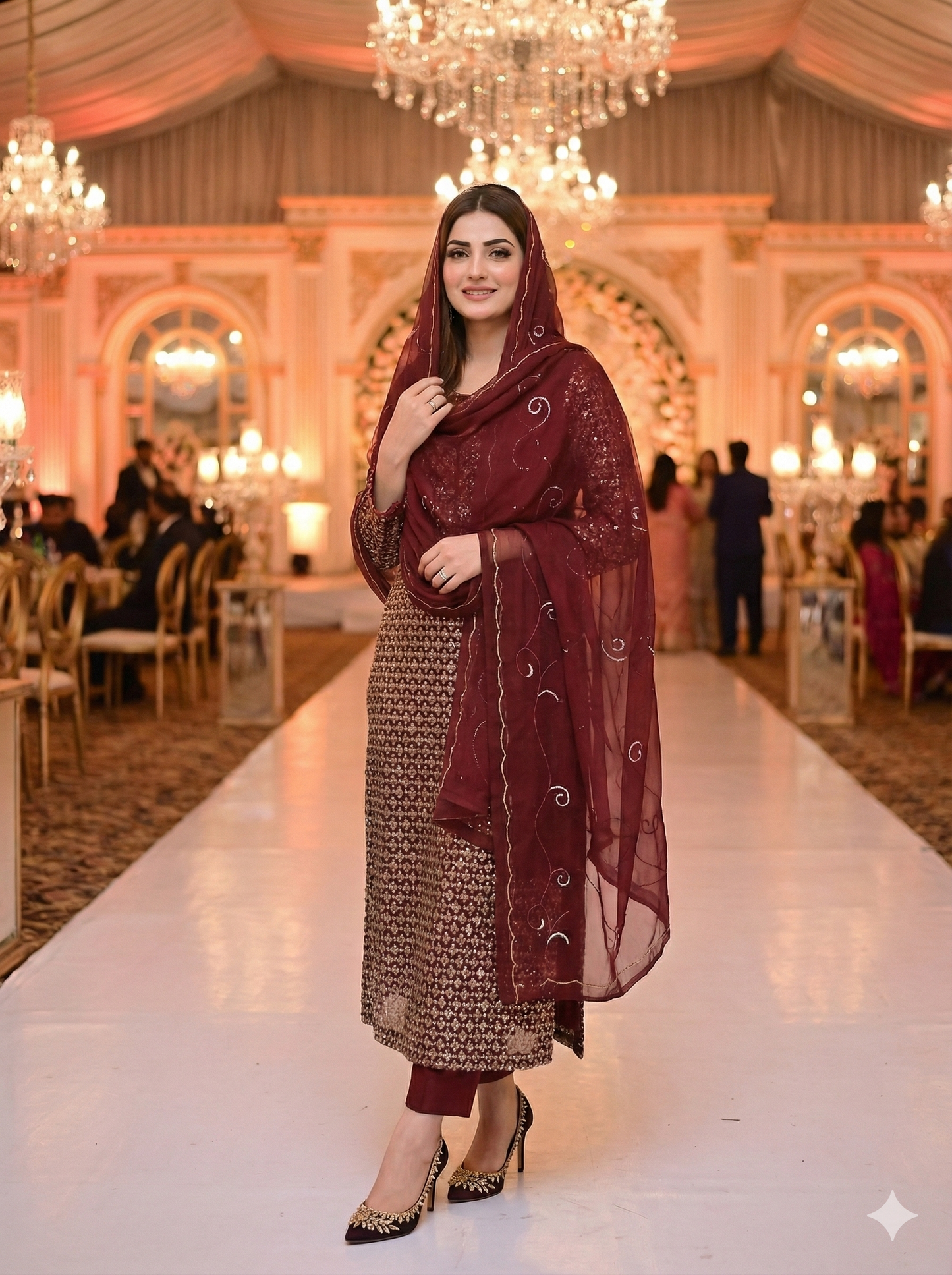 Chiffon 2pc unstitched