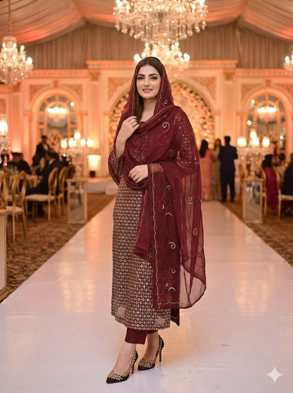 Chiffon 2pc unstitched