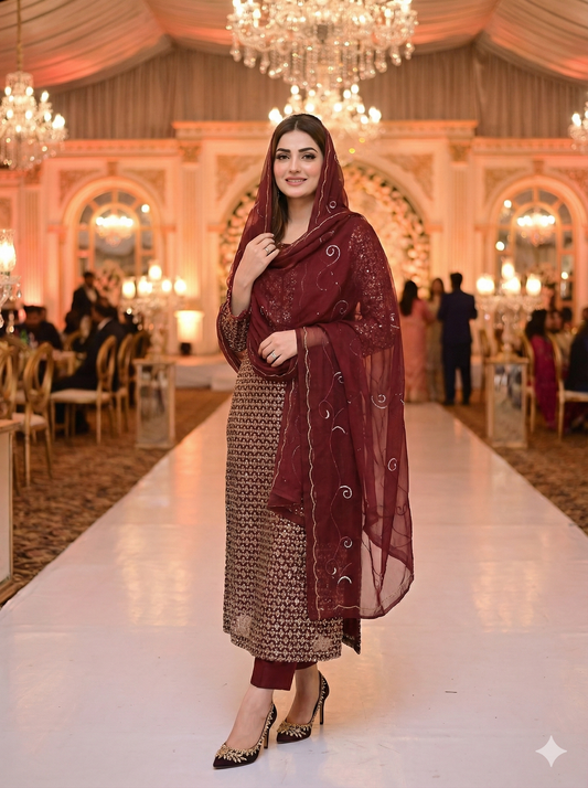 Chiffon 2pc unstitched