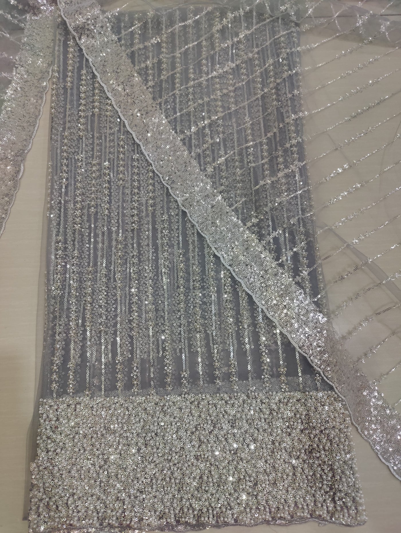 Net 2pc – Unstitched Turkish Cutdana Collection - 2