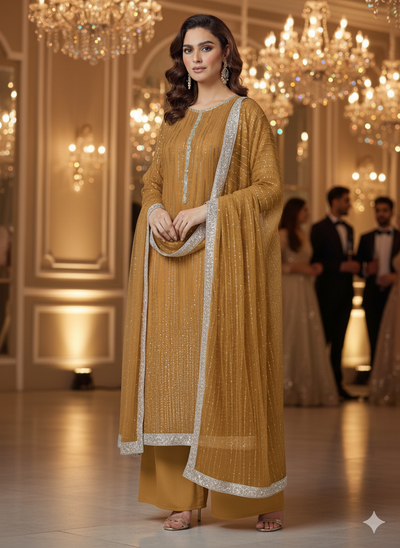 Net 2pc – Unstitched Turkish Cutdana Collection