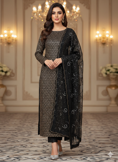 Chiffon 2pc unstitched
