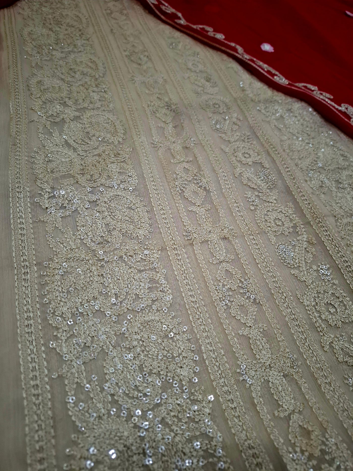 Chiffon Embroidered 2pc unstitched