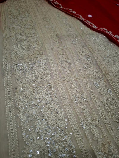 Chiffon Embroidered 2pc unstitched