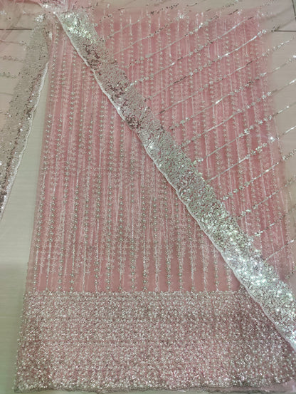 Net 2pc – Unstitched Turkish Cutdana Collection - 2