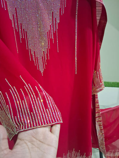 Designer Chiffon 3pc Party Wear