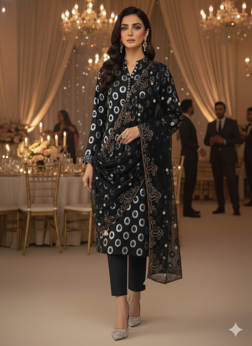 Chiffon 2pc unstitched