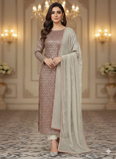 Chiffon 2pc unstitched