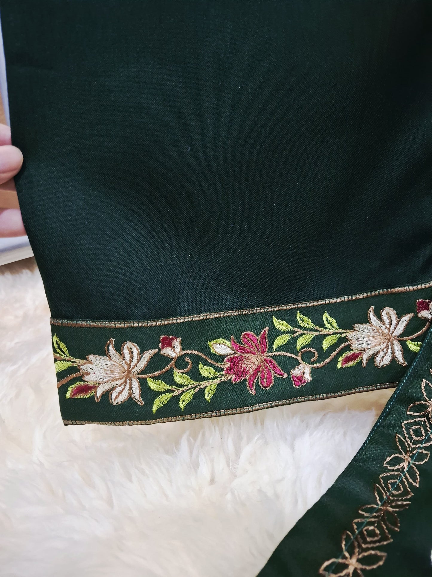 2-Piece Dhanak Suit for Women | Winter Collection