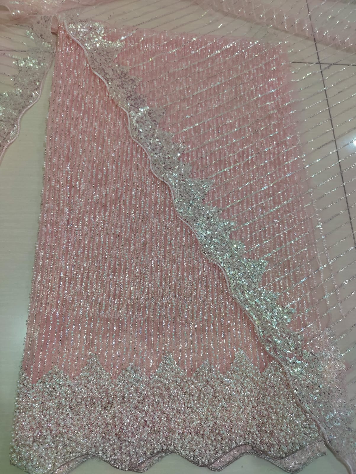 Net 2pc – Unstitched Turkish Cutdana Collection - 8