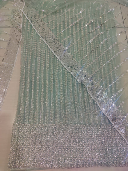 Net 2pc – Unstitched Turkish Cutdana Collection - 2