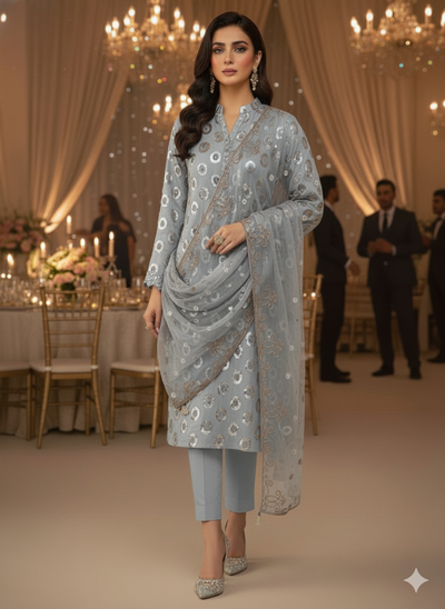 Chiffon 2pc unstitched