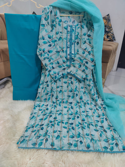 Women's Lawn 3pc Outfit | Breezy Comfort & Chic Design