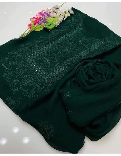 Luxury Chiffon 2pc Unstitched – Perfect for Formal Stitching