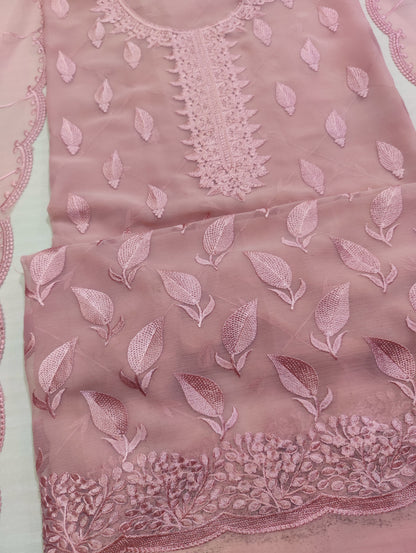Chiffon Embroiderd 2pc unstitched