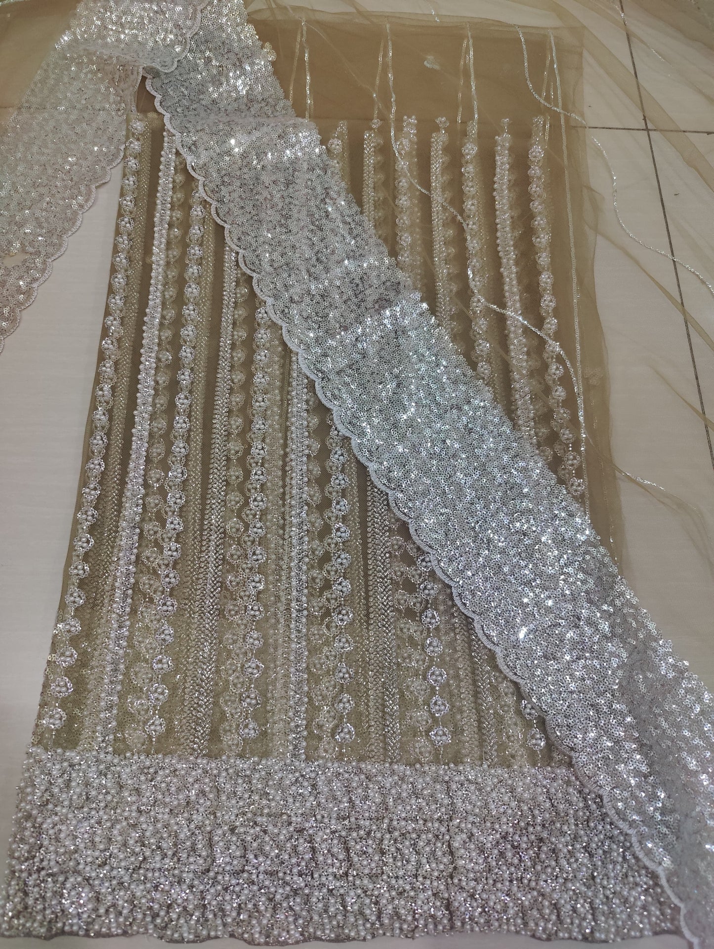 Net 2pc – Unstitched Turkish Cutdana Collection - 7